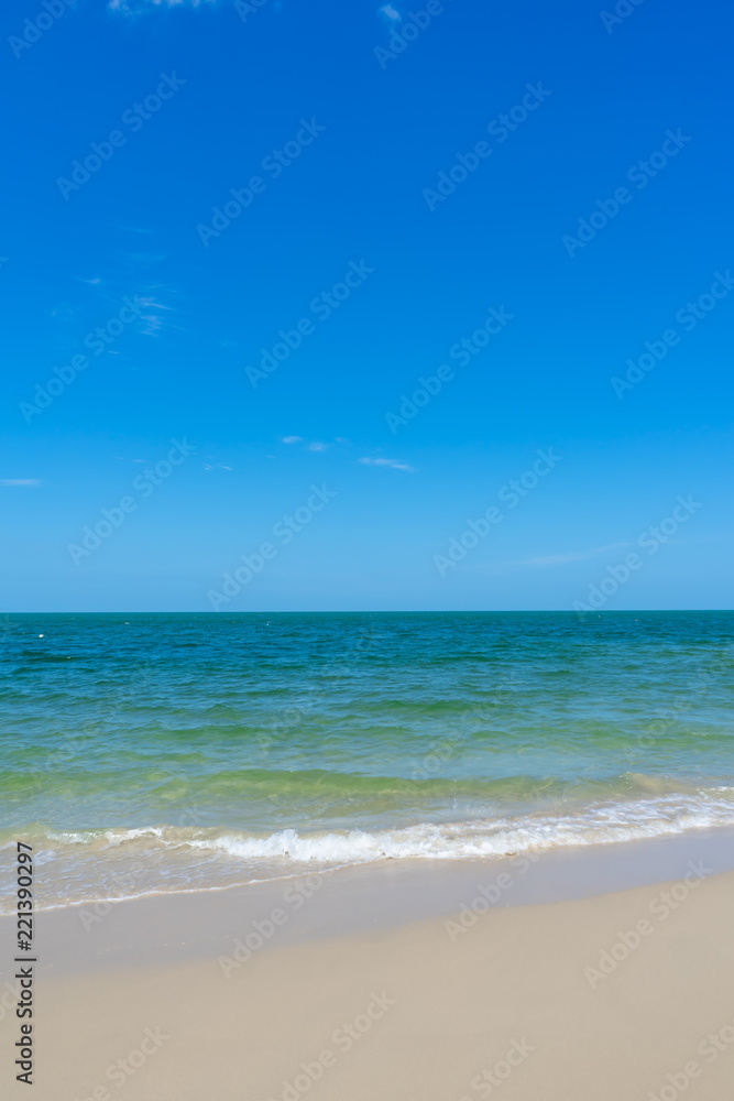 Soft wave on the beach Soft wave on the beach
