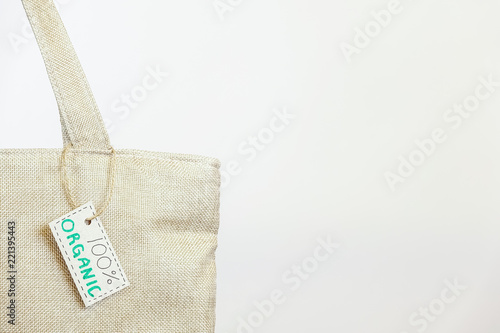 Organic eco shopping bag. C...