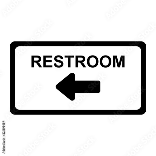 restroom sign
