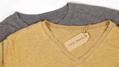 Organic cotton clothes. Nat...
