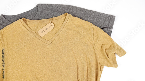 Organic cotton clothes. Nat...