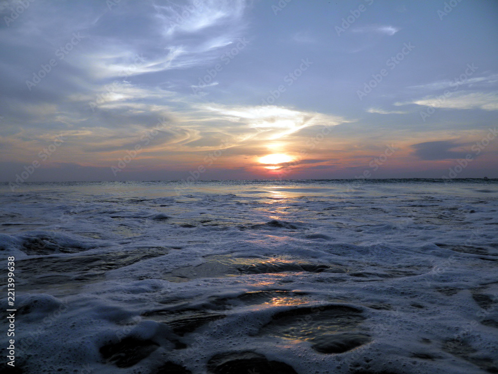 Sunset at the sea (Thailand , Phuket)