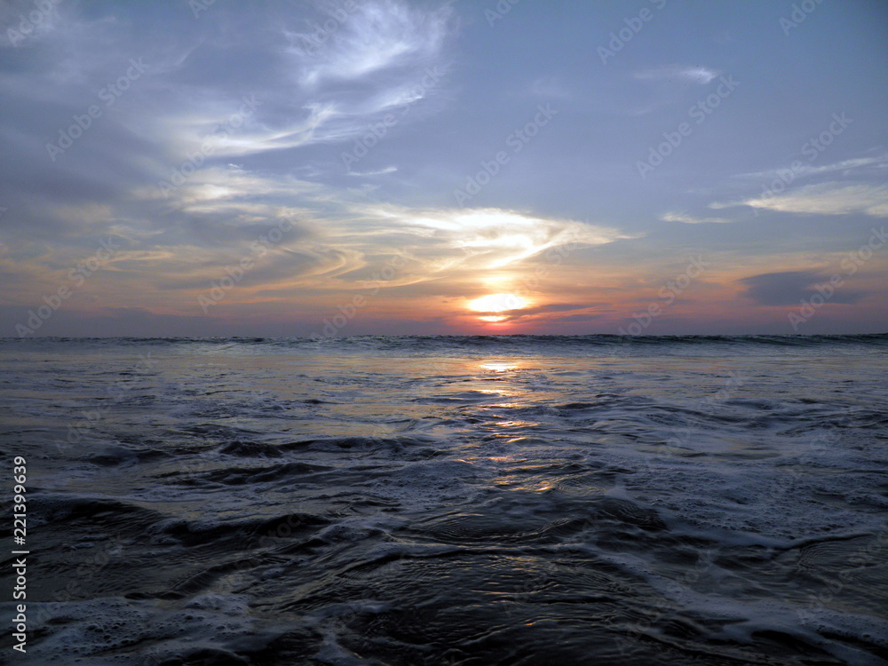 Sunset at the sea (Thailand , Phuket) Sunset at the sea (Thailand , Phuket)