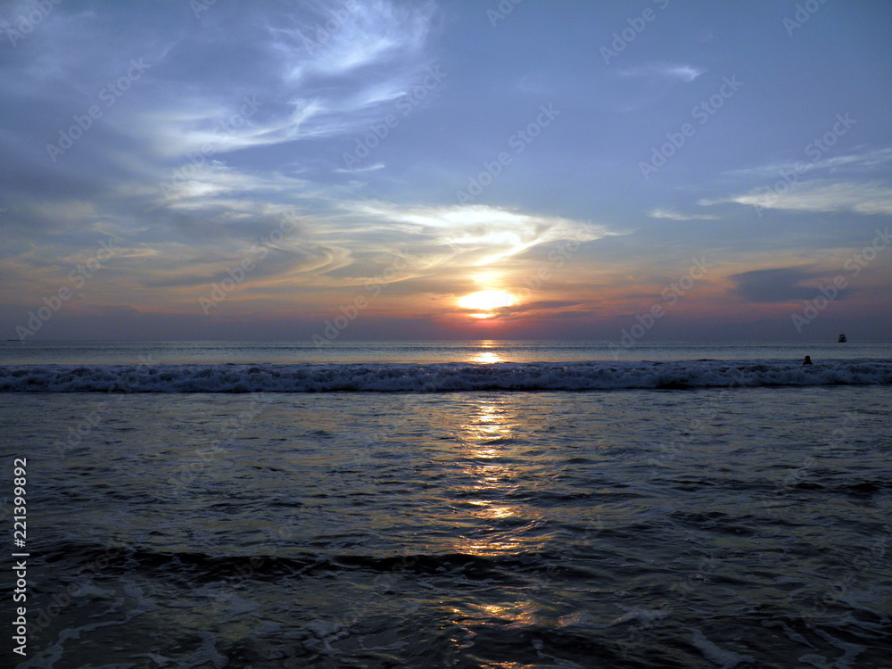 Sunset at the sea (Thailand , Phuket) Sunset at the sea (Thailand , Phuket)