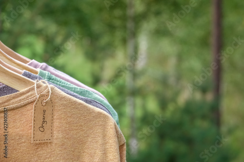 Organic clothes. Natural co...