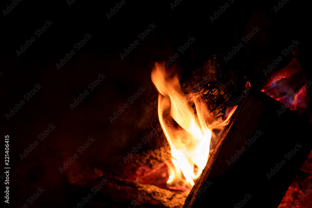 Campfire / burn wood