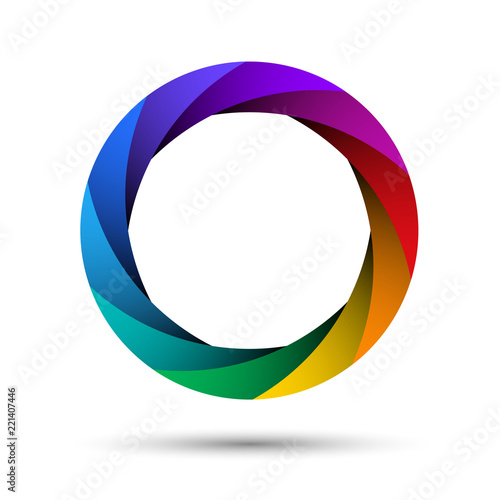 Colorful camera shutter aperture. Free Download Colorful camera shutter aperture. - GFXLoad