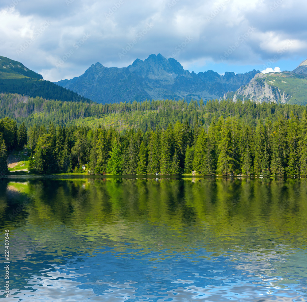 mountain lake in Tatras