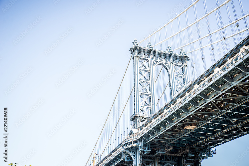 Manhattan bridge in New york city Manhattan bridge in New york city