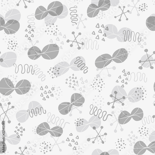 Cute abstract background. Seamless pattern.Vector. かわいい抽象的なパターン