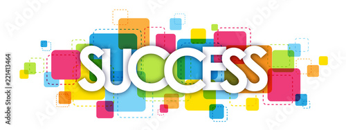 SUCCESS letters banner