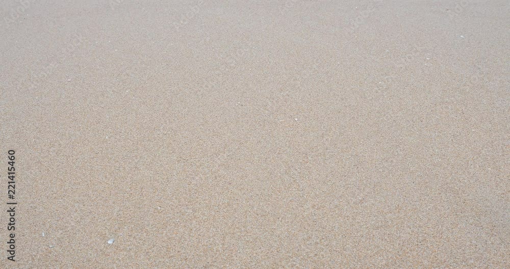 ิBeach sand and sea with sea bubbles. ิBeach sand and sea with sea bubbles.