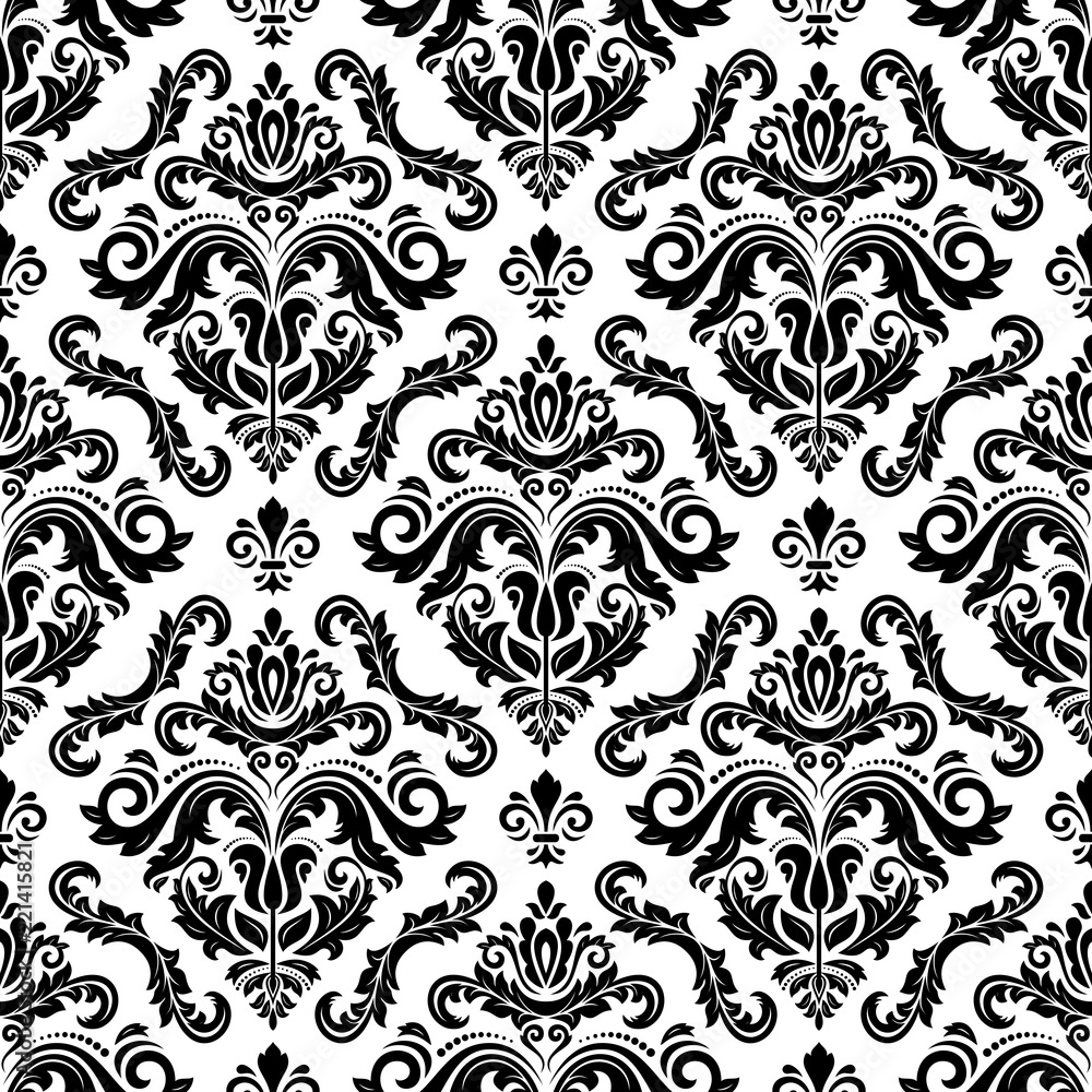 Classic seamless pattern. Traditional orient ornament. Classic
