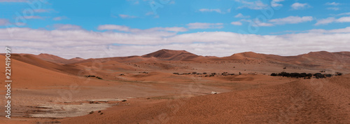 Fototapeta Naklejka Na Ścianę i Meble -  Sossusvlei Namib Desert, in the Namib-Naukluft National Park