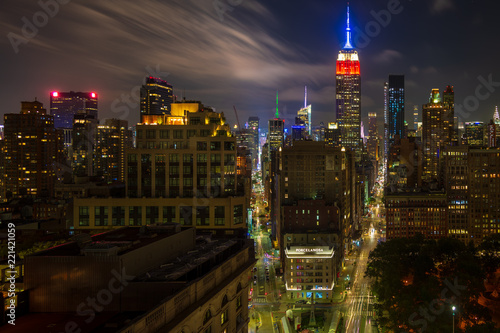 Manhattan Skyline and the Empire State Building