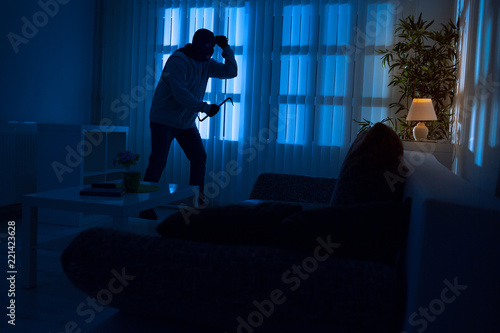 Photography Burglary in home