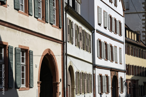 speyer, häuserzeile in der johannesstrasse photo