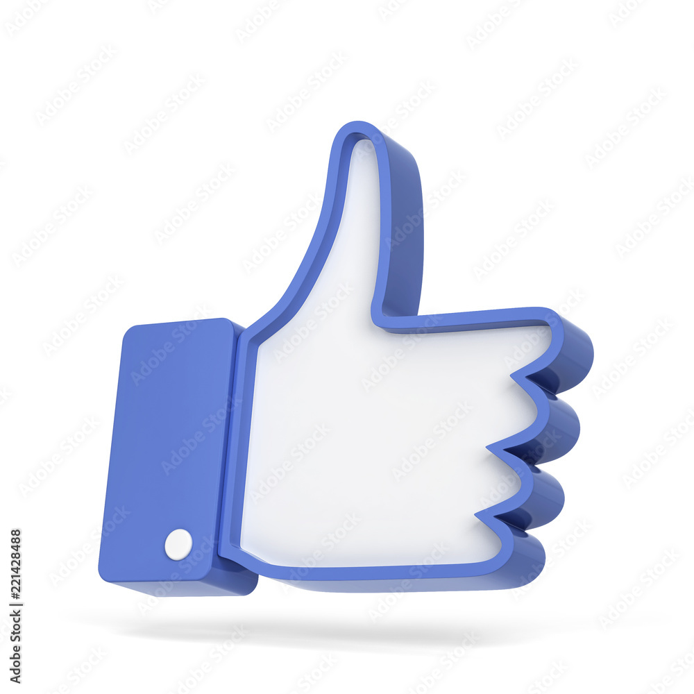 Like thumb up social network symbol Like thumb up social network symbol