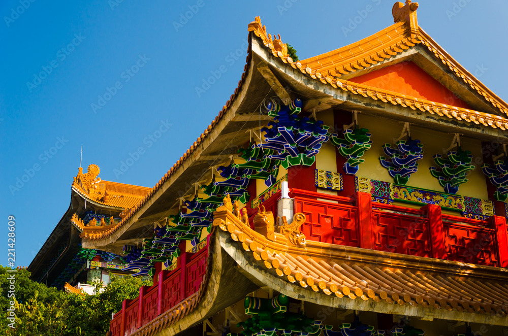 East Asia buddhist zen sinto temple pagoda for worshipping meditating mind body soul spirit with garden and water fall East Asia buddhist zen sinto temple pagoda for worshipping meditating mind body soul spirit with garden and water fall