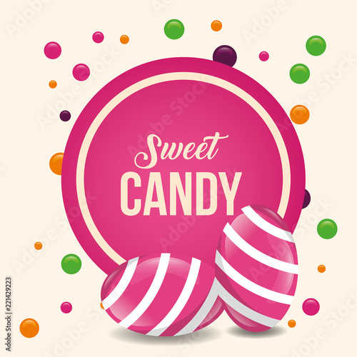 sweet candy card