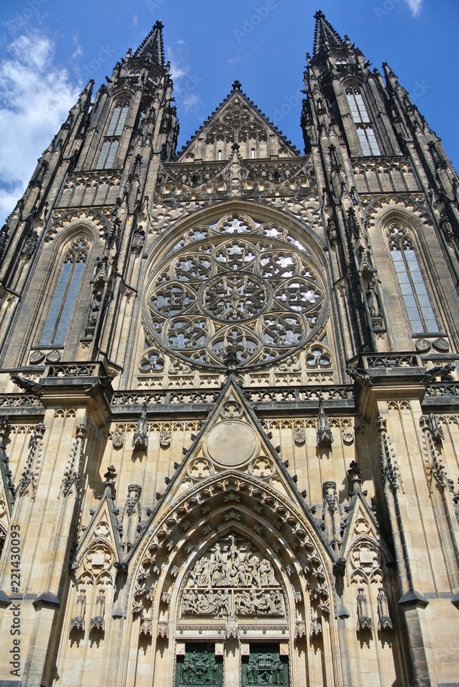 Fototapeta premium cathedral of st vitus in prague