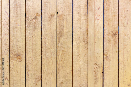 Beige painted wooden planks texture. Abstract wooden background