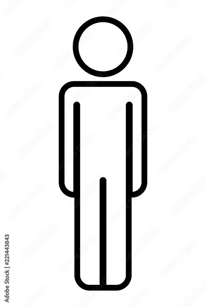 male figure human silhouette male figure human silhouette