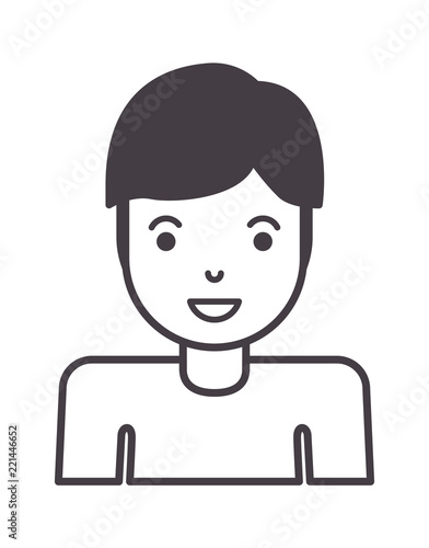 young man avatar character