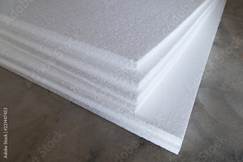 Quadro su tela Styrofoam or polystyrene material