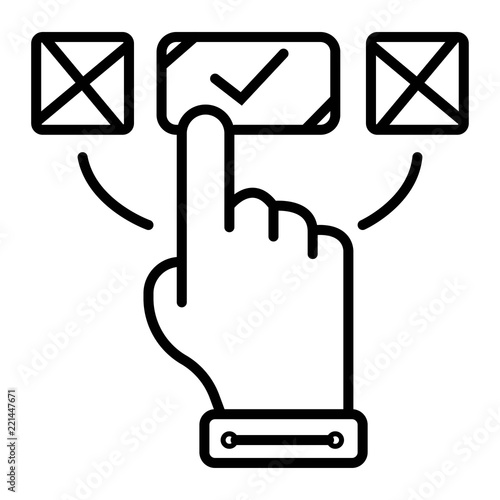online orders icon vector