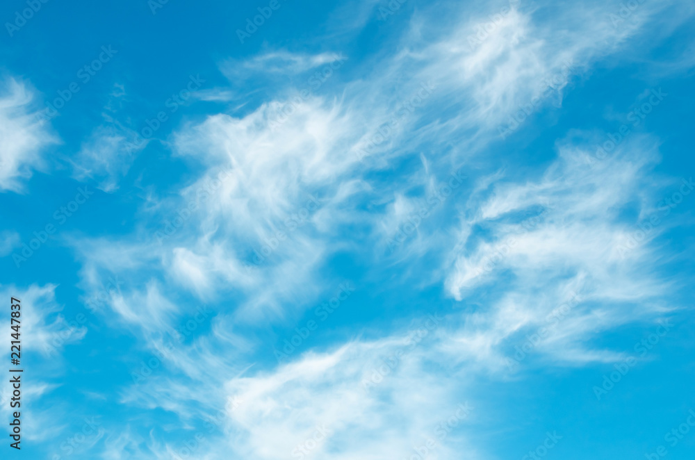 Textured background of blue sky with clouds Textured background of blue sky with clouds