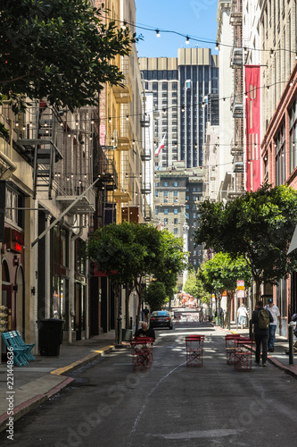 Alley in San Francisco, California