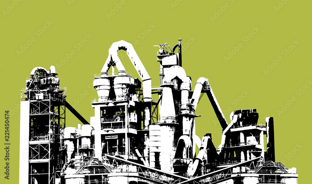 Obraz premium biofuel factory