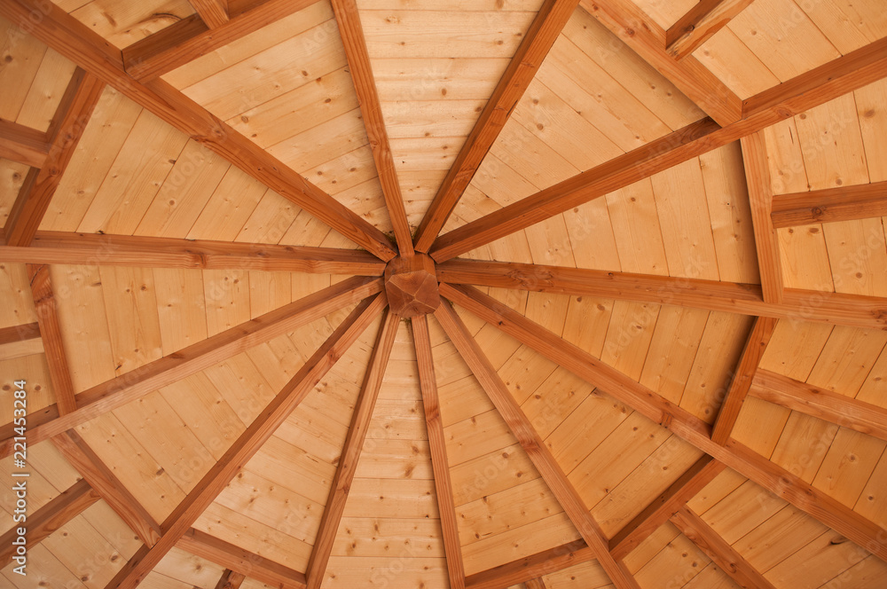 retail of wooden frame in traditional hut