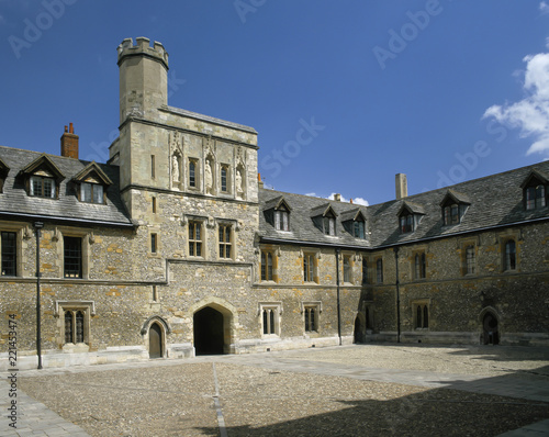 Canvas Print WINCHESTER COLLEGE HAMPSHIRE ENGLAND