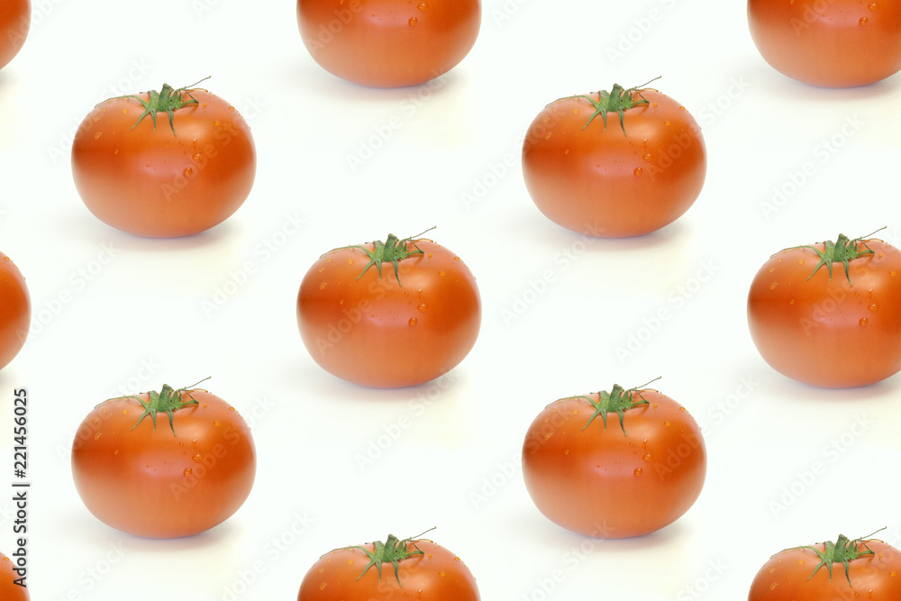 Tomatoes on a white background. Tomatoes on a white background.