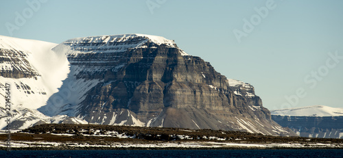 Obraz na płótnie Longyearbyen, archipel du Spitzberg, Svalbard