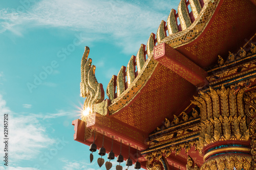 Temple in Sakonnakhon Thailand photo
