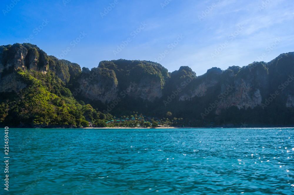 Fototapeta premium small island in the sea