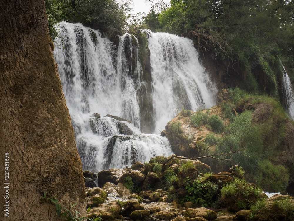 Obraz premium Kravica waterfall in Bosnia and Herzegovina