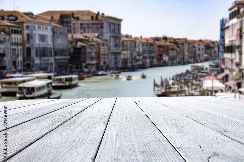 table in Venice  