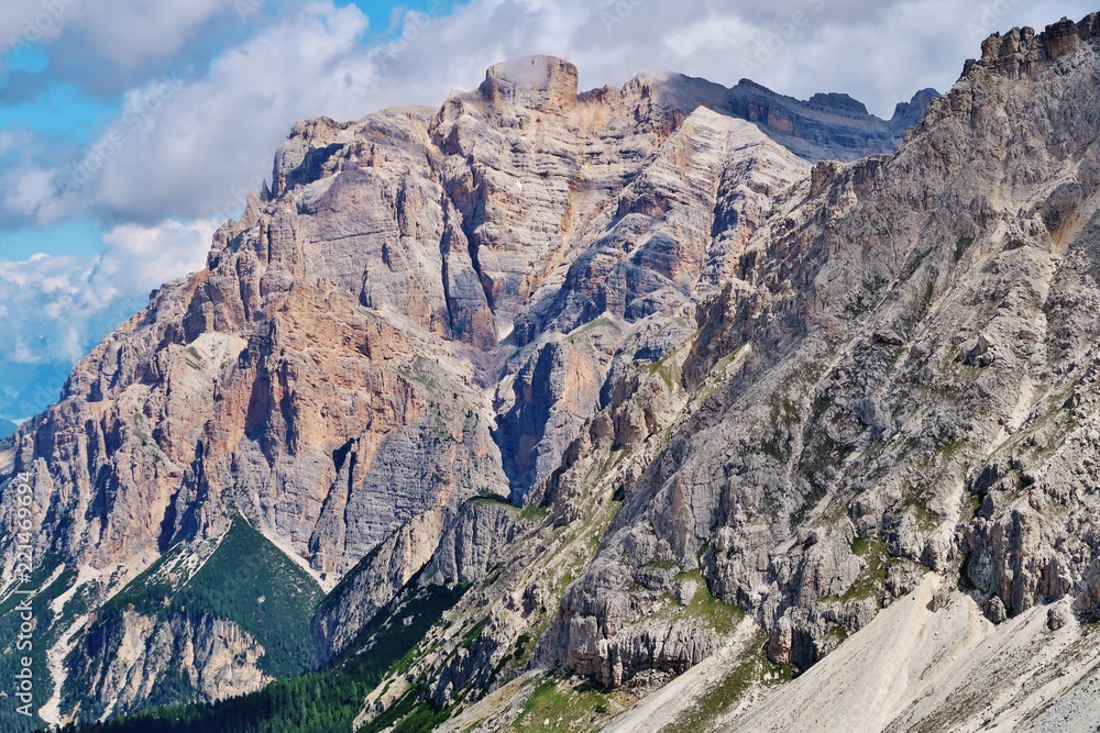 Fototapeta premium Conturinesspitze, Dolomiten, Südtirol