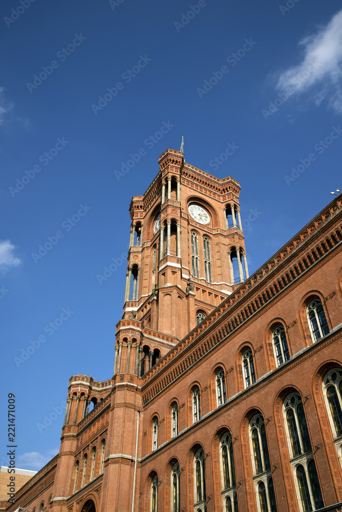 Rotes Rathaus, Berlin, Deutschland