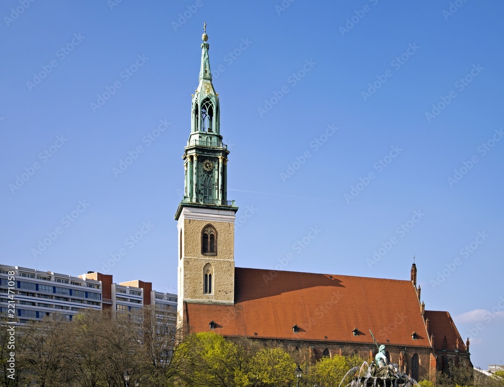 Marienkirche im Berliner Stadtteil Mitte