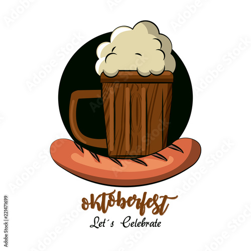 Oktober fest card