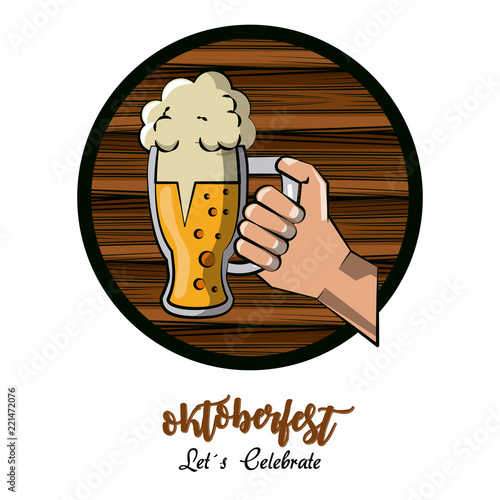 Oktober fest card