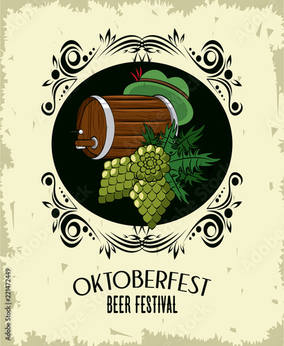 Oktober fest card