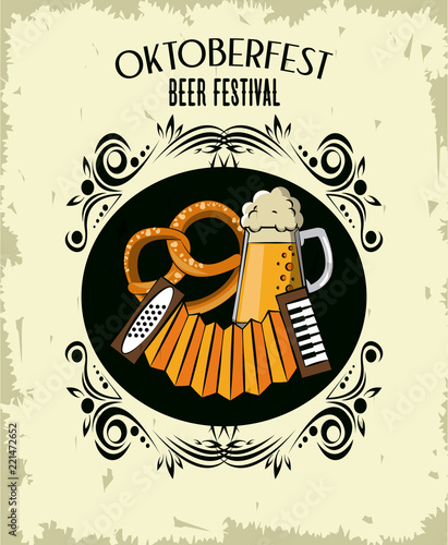 Oktober fest card