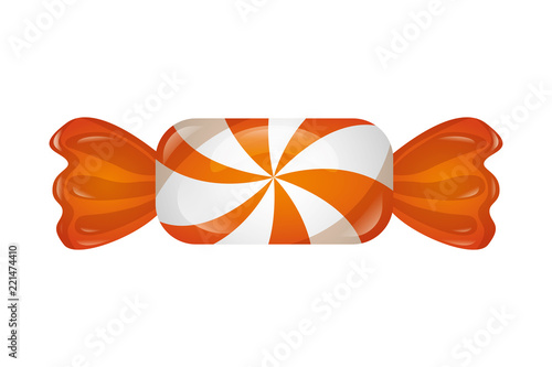 sweet candy isolated icon