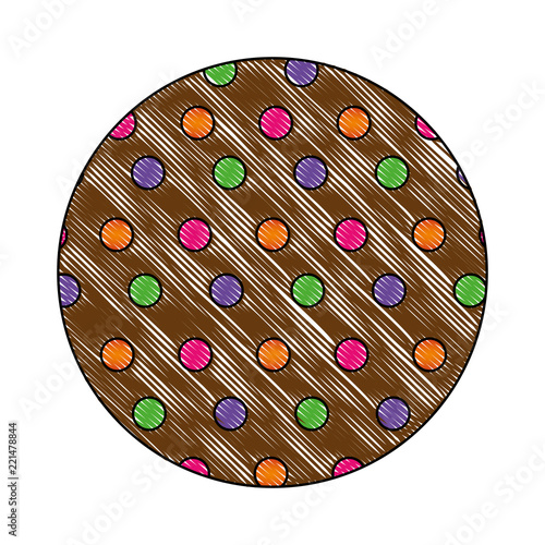 chocolate bonbons macarons sprinkles sweet